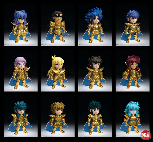 Caja completa The Supreme Gold Saints Assemble Saint Seiya Bandai