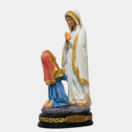 Imagem Nossa Senhora De Lourdes 20 Cm - Resina Premium
