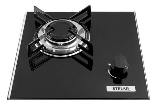Cooktop 1 Bocas Stelar Preto - Gás Bivolt - Ste1qpt Cooktop 1 Bocas Stelar Preto - Gás Bivolt - Ste1qpt