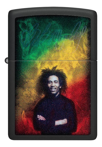 Encendedor Zippo Bob Marley Negro Zp48674