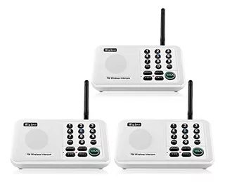Intercoms Wireless For Home 5280 Feet Range 10 Channel ...