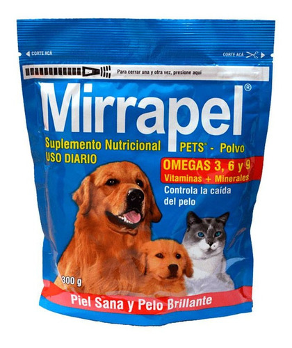 Suplemento Nutricional Para Perros Y Gatos En Polvo Mirrapel