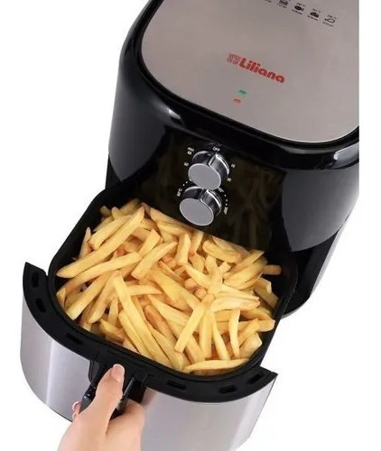 Imagen 4 de 5 de Freidora Electrica Liliana Aaf915 Natural Fryer Sin Aceite
