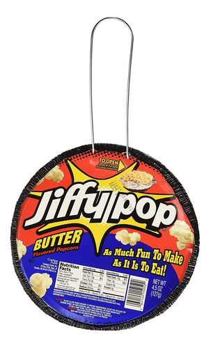 Palomitas De Maíz Jiffy Pop Butter, 4.5 Onzas (paquete De 3)