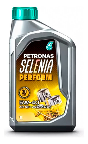 1l Óleo Petronas Selenia Perform 5w-40 Sintético
