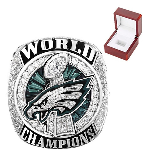 Nfl - Anillos De Campeonato De Los Philadelphia Eagles 2017