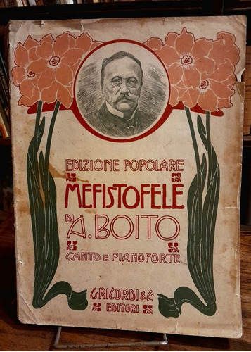 Mefistófele A Boito Partitura Canto Y Piano Antigua  Ricordi