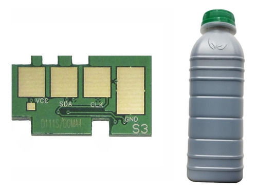 Kit Refil Toner E Chip Samsung D101s 3405 2165 2168 3400 80g