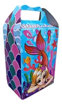 Comprar Cola Sirena Cajas Dulceras Bolo Fiesta Cumpleaños 40 Niñas 