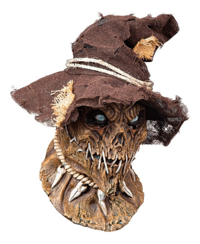 Máscara De Monstruo Ghoulish Productions Possessed Scarecrow Color Marrón