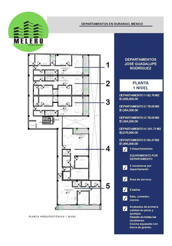 Departamentos En Venta En Col. J. Guadalupe Rodriguez