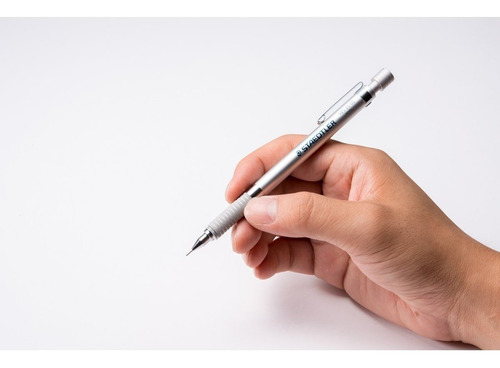 Portaminas Staedtler Silver Series, Color Plata 0.5mm
