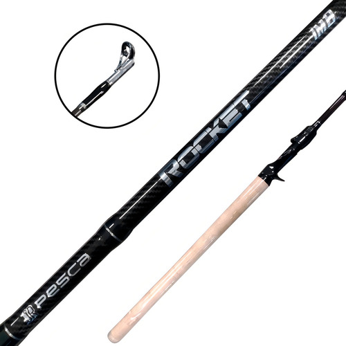 Vara Para Carretilha Rocket 2,10m 25-50 Lbs - Jr Pesca
