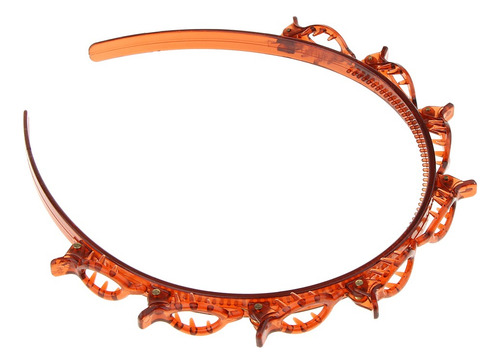 * Estilo Diadema Borde Clips Herramienta De Estilo Trenzado