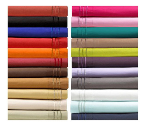 Juego De Fundas De Almohada Ultrasuaves 2 Piezas King Verde