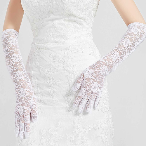 Guantes Largos De Boda Para Mujer, Guantes Largos De Novia