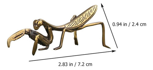 Nuobesty Mantis Religiosa De Cobre, Feng Shui Estatua De Man