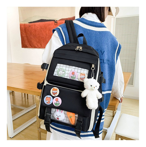 S Conjunto De Estudio De Cuatro Piezas Con Mochila Japonesa