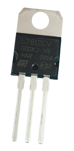 Regulador De Tensão 7812 12v 1a Para Projetos - 10