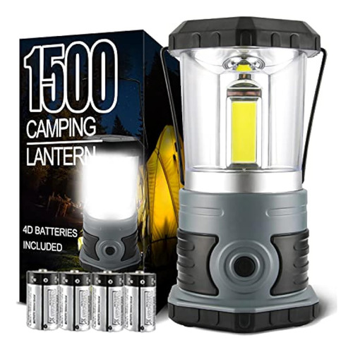 Innofox Linterna Led De Camping Con Pilas De 1500