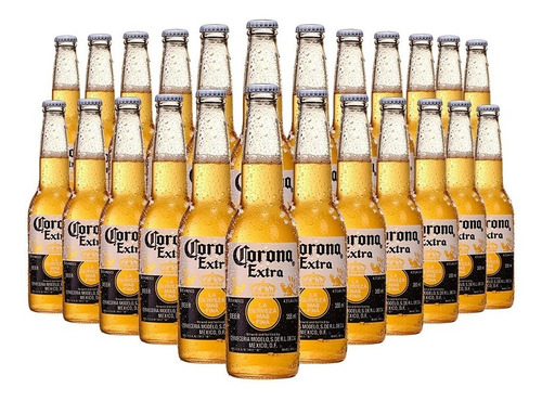 Cerveza Corona Botellín 24 Unidades 355cc