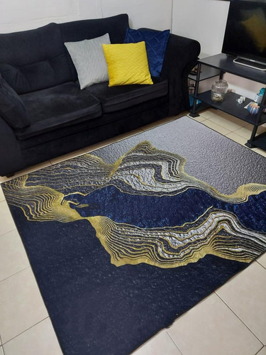 Alfombra  3d Moderna Para Living 160x200