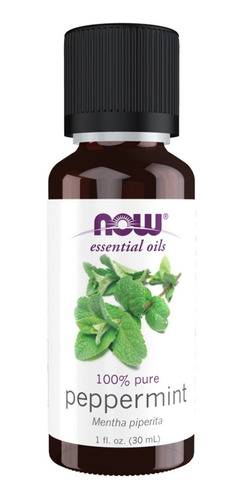 Óleo Hortelã Pimenta Essencial Now Peppermint Puro 30 Ml