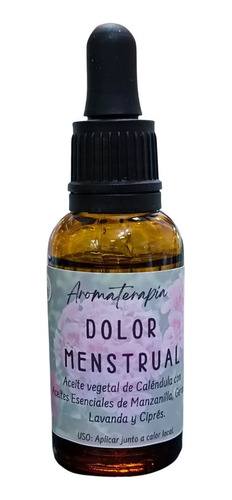 Dolor Menstrual - Aromaterapia- Aceite Esencial