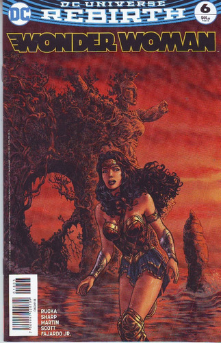 Comic Dc Universo Rebirth Wonder Woman # 6 Nuevo Español