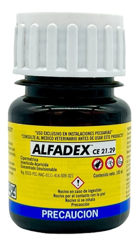 Insecticida Acaricida Alfadex Elanco 100 Ml Mosca