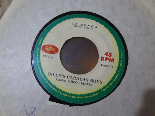 Billos Caracas Boys - La Renga - Y Que Quieres - 7$ 