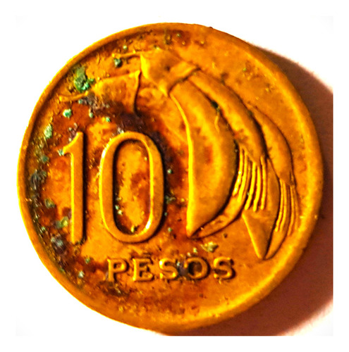 Uruguay Lote De 11 Monedas De Distintos Valores Y Años. (Usado)