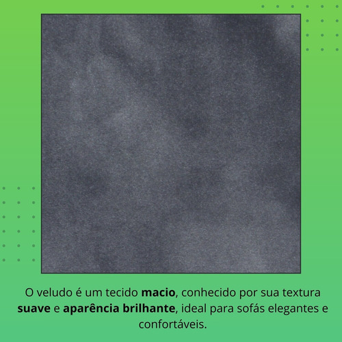 Conjunto Florianópolis 3x2 Lugares Veludo Wt