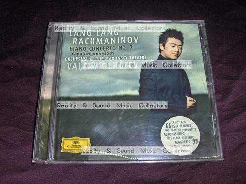 Lang Lang Rachmaninov Cd Europeo Original De Coleccion