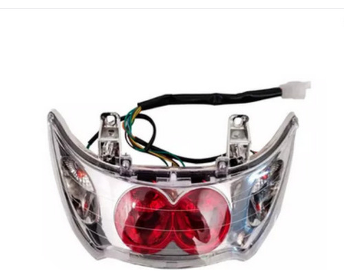 Calavera Mica Roja/blanca 12 Vcc Cs-125/cs-125 Led/ds-125