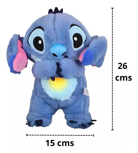 Juguete De Stitch Que Respira Y Alivia La Ansiedad Con
