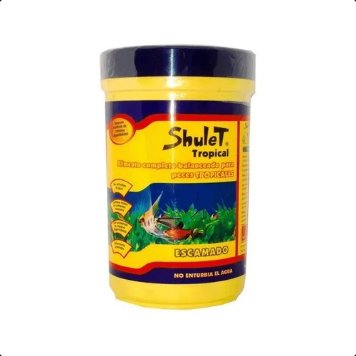 Alimento Peces Shulet Tropical 10 Gr Escamado