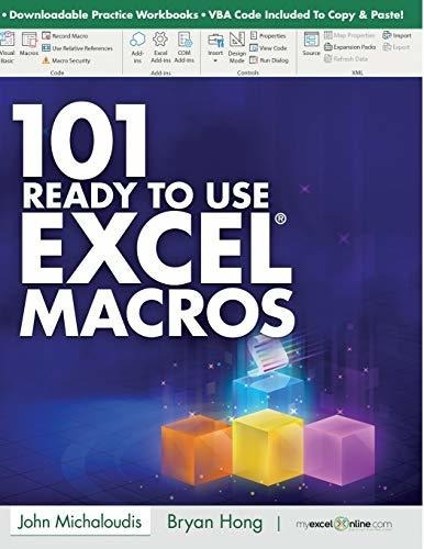 Book : 101 Ready To Use Microsoft Excel Macros (101 Excel..