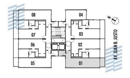 Imagen 2 de 19 de - Palermo -2 Ambientes Estudio Prof / Vivienda Financiacion 100% Entrega 2024