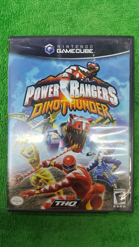 Power Rangers Dino Thunder Game Cube Fisico 