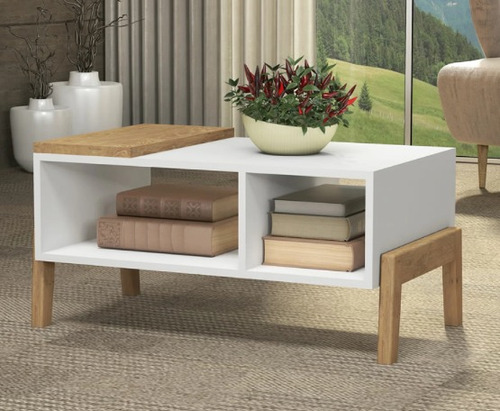 Mesa De Living Combinados C/madera