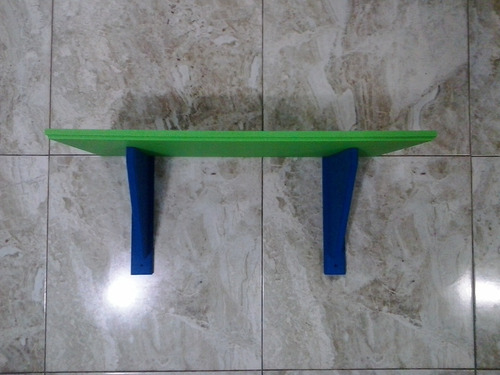 Repisa En Mdf Crudo De 60 X 30 Cms
