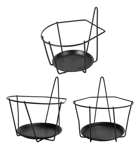 Soporte Para Maceta De 3 Piezas, Estante Para Maceta, Cesta