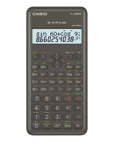 Calculadora Cientifica Casio Fx-350ms 2da Edicion - Impacto