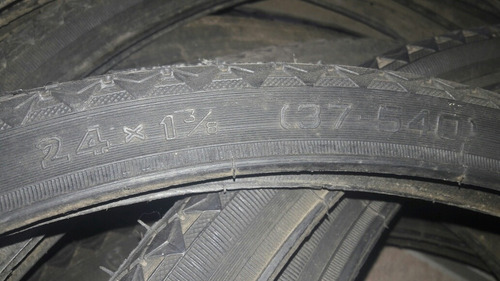 Pneu Aro 24 X 1 3/8 (37-540) Selo Branco Cord Pirelli