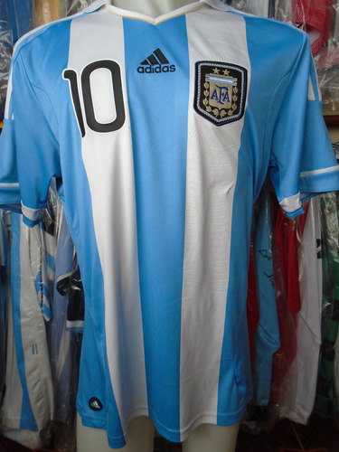 Camiseta Copa América Argentina 2011 Messi #10 Xl Barcelona