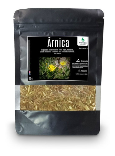 Árnica Hierba Seca 100 G - 100% Natural