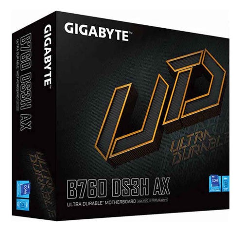Tarjeta Madre Gigabyte Atx B760 Ds3h Ax, S-1700 192gb Ddr5