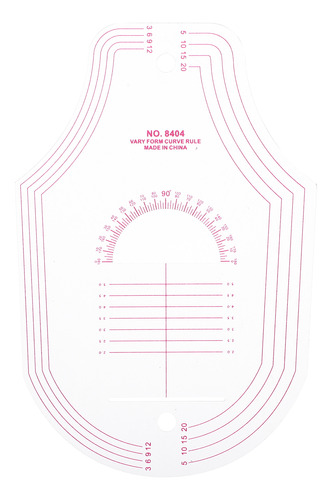 Regla De Retazos Para Ropa, Regla De Clasificación Curva, Re