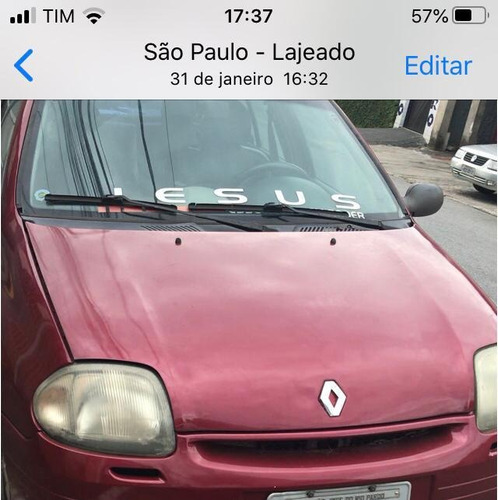 Renault Clio Sedan 2002 1.0 16v Rn 4p
